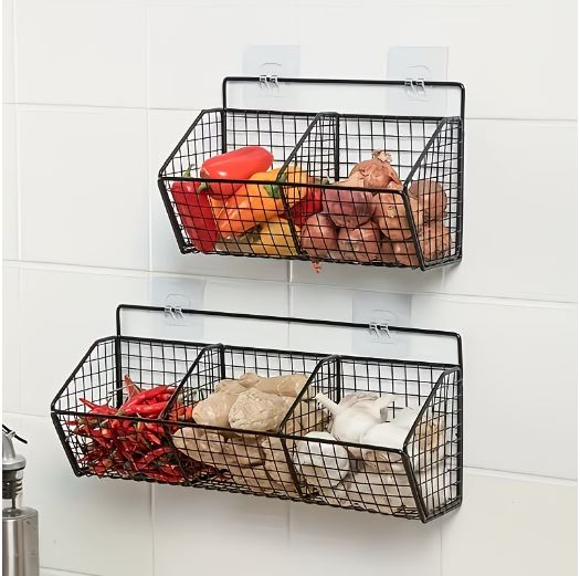 Wall-mounted Storage Basket