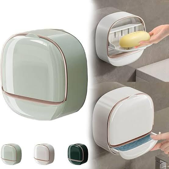 Wall-mounted luxury soap box